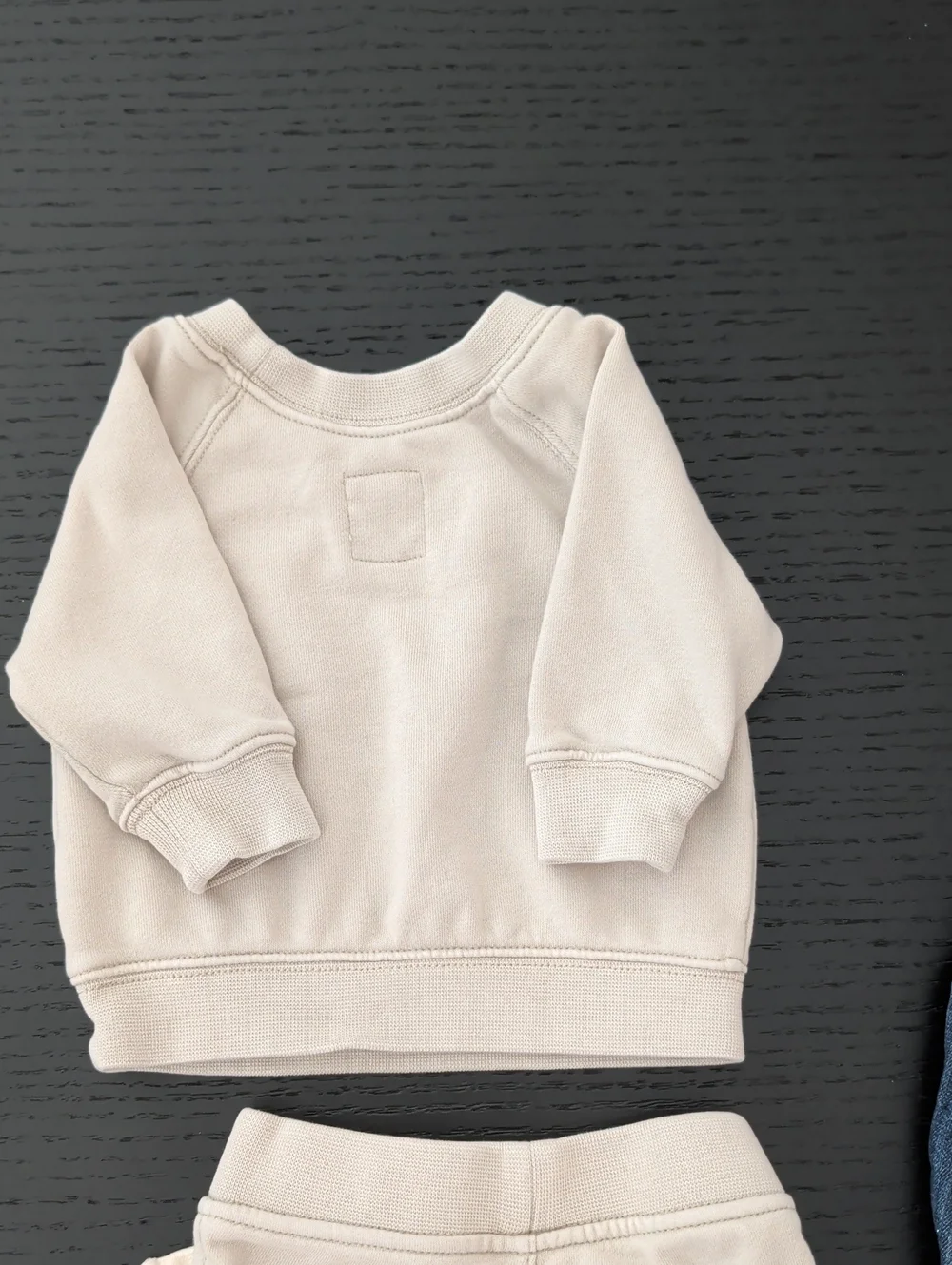 0 - 3M Gender Neutral Girl Boy 3 Piece Set Baby Gap Sweatshirt Pants Jeans Baby